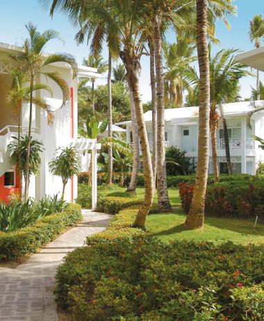 Dominikánský hotel Riu Taino v zahradě