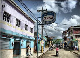 Las Terrenas - místní ulička