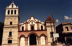 Kostel sv.Barbory ve městě San Pedro de Macoris