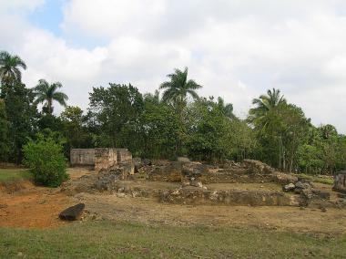 Ruiny původního města La Vega Vieja