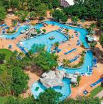 Hotel Coral Sol De Plata v Sosue - pohled na soustavu bazénů