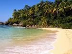 Dominikánská republika - pohled na pláž playa Grande