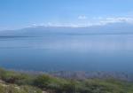 Dominikánské jezero Lago Enriquillo
